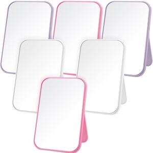 Six piece set of party mirrors